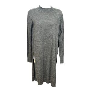 Rachel Comey Alpaca & Wool Blend Tunic Sweater in Grey NWT Size Small